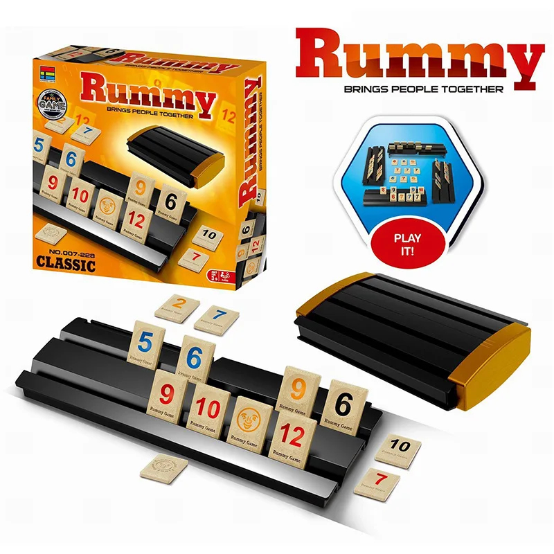 Board Game China - English Version Kids Digital Mahjong Board