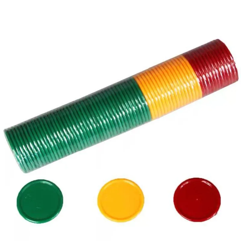 Board Game With Chips - Poker Chips 3.2cm 3 Colors Plastic