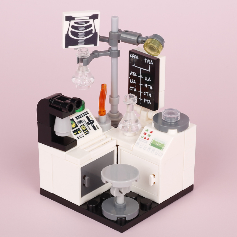 MOC City Laboratory Lab Buildi - Lego Set Creator review and price