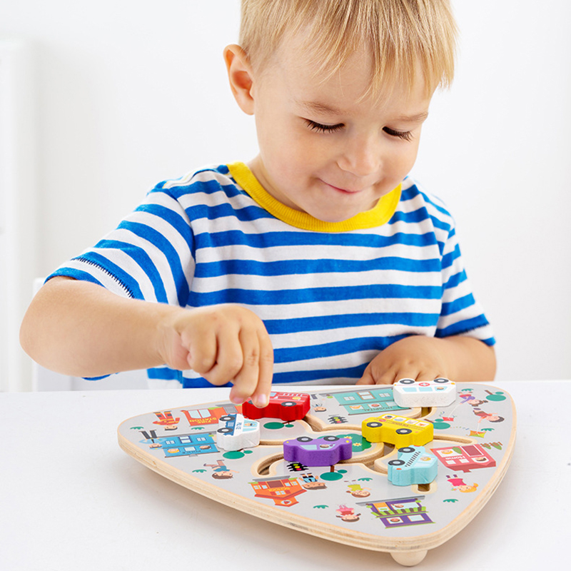 Children Montessori Maze Board - Board Game Qwirkle review and price