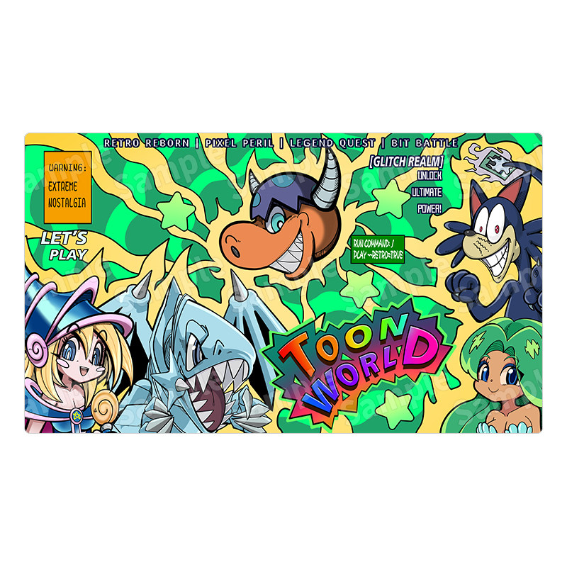 Yu-Gi-Oh! 600x350mm Toon Dark  - Board Game China review and price