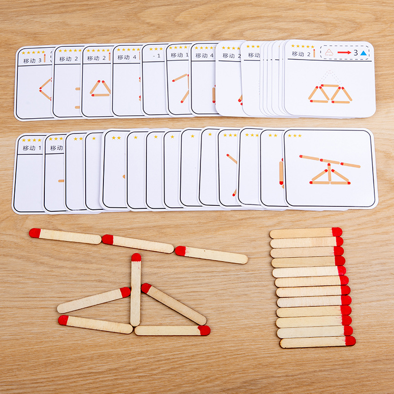 Montessori Matches Puzzles Gam - Board Game China review and price