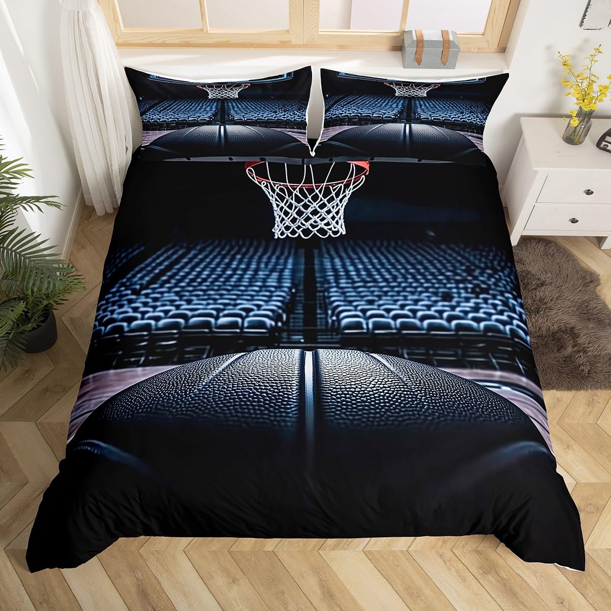 Basketball Duvet Cover Twin Qu - Board Game Nations review and price