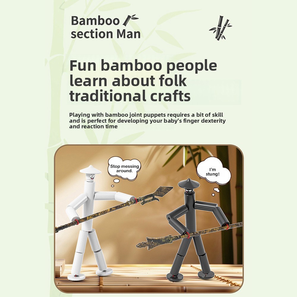 Two-player Battle Bamboo Man B - Board Game China review and price