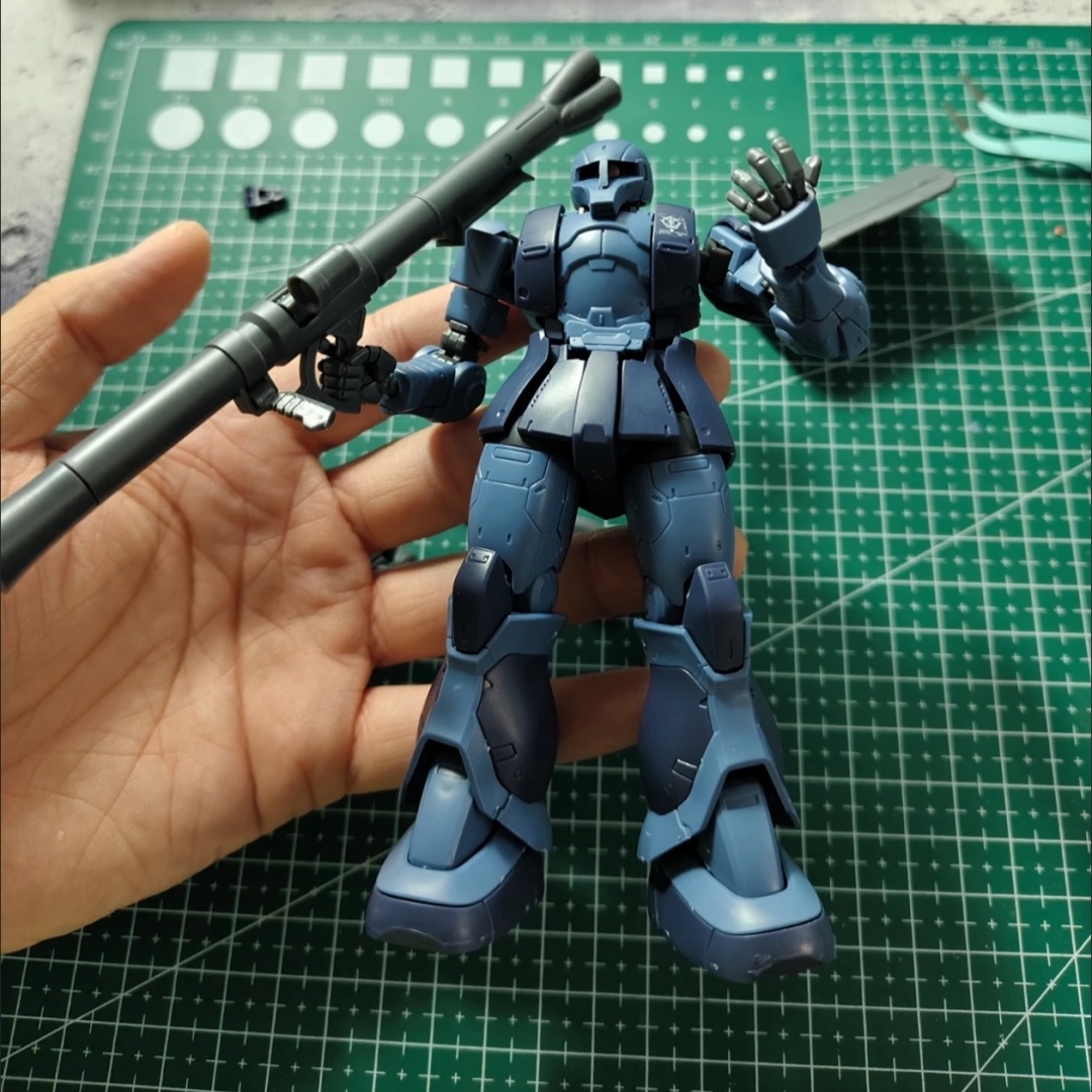 GTO MS-05 HG 1/144 Zaku Black  - Bandai Model Gundam Hg review and price