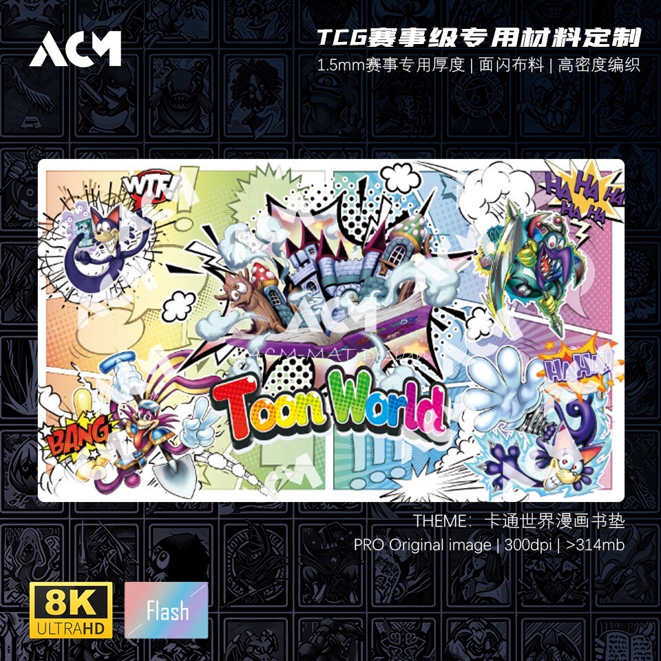 600x350mm Yu-Gi-Oh! Toon World - Board Game China review and price