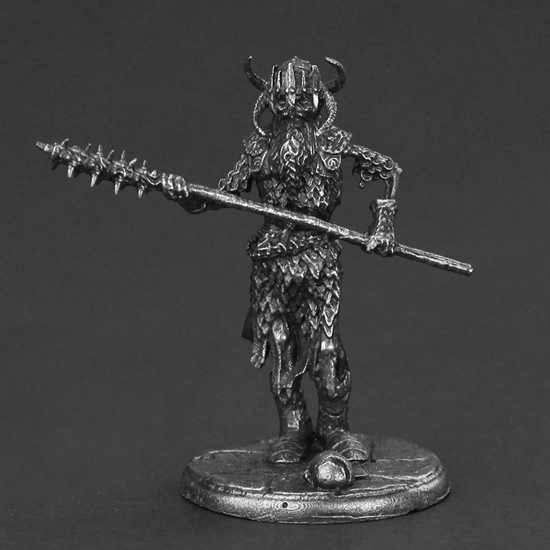 Viking Skull Warrior Corps Met - Board Game Vikings review and price