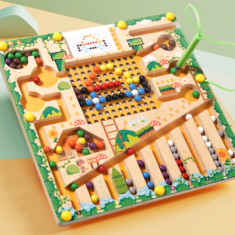 Magnetic Sorting Games Montess - Board Game Qwirkle review and price