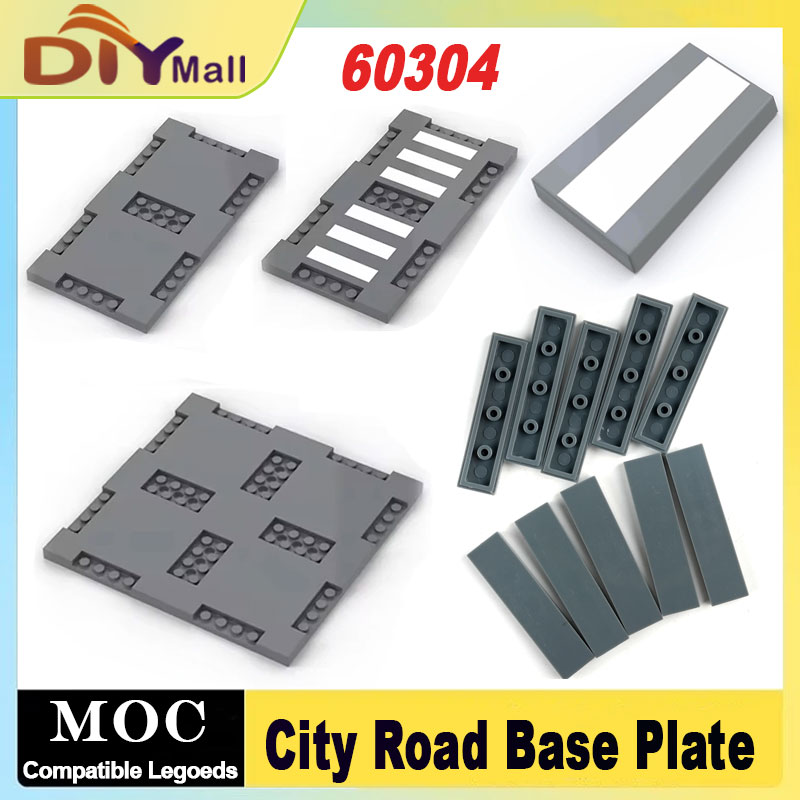MOC City Road Baseplate Set Fl - Lego Set Creator review and price