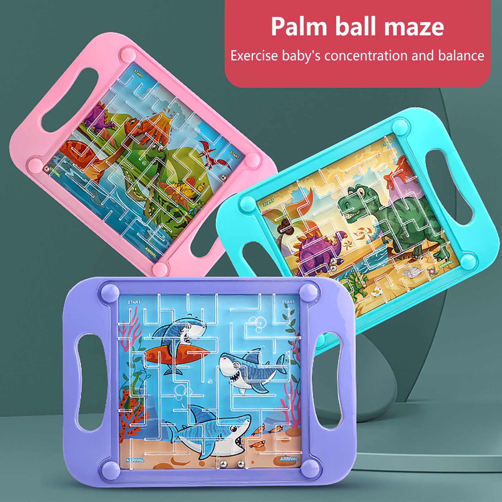 3D Maze Ball Kids Balance Grav - Board Game Qwirkle review and price