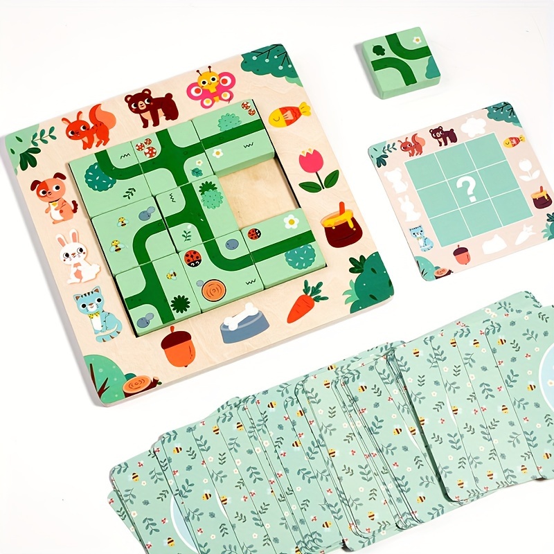 Wooden Finding Route Puzzle Lo - Board Game Qwirkle review and price